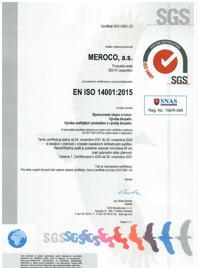 MRC ISO 14001 sk aj platn do 23112024